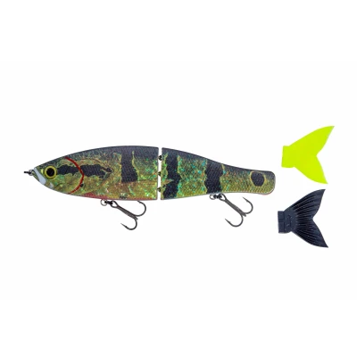 Afbeelding van Ultimate Collos X Glide Swimbait Jungle Peacock 20cm (76g)