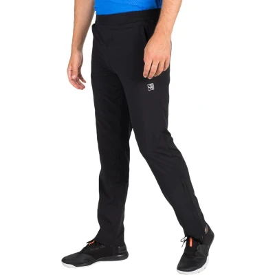 Afbeelding van Valencia Trainingsbroek Heren Black 990 L Zwart Tennisbroek