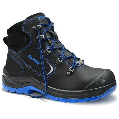 Image de ELTEN Lena S3 Chaussure de sécurité ESD mi haute pour femmes (noir/bleu) 746121 35