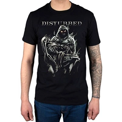 Afbeelding van Disturbed Lost Souls Heren T shirt S Zwart