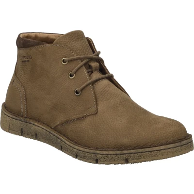 Afbeelding van Josef Seibel Ruben Veterboots, Heren, Maat: 40, Castagne Leer