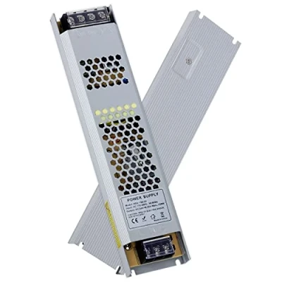 Afbeelding van VARICART Ultradunne led voeding, 24 V, 150 W, transformator, 220 AC naar DC driver 6,25 A, constante spanningsadapter, universeel geregeld, voor ledstrips en ledlampen G4 MR11 MR16