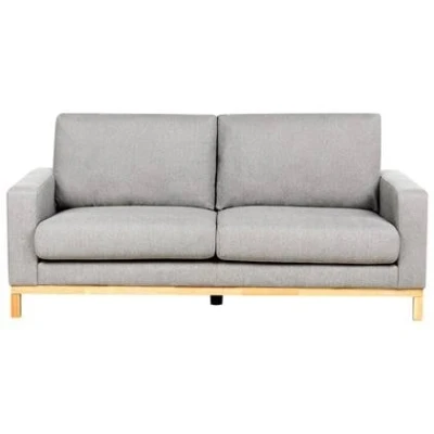 Afbeelding van SIGGARD Tweezitsbank Grijs Polyester