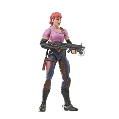 Afbeelding van G.I. Joe Classified Series, Zarana 48 figuur uit de premium collectie, 15 cm met veel accessoires, speciale verpakking F4026, meerkleurig