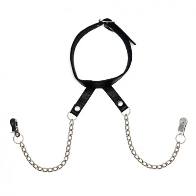 Afbeelding van Rimba Tepelklemmen met Ketting en Halsband