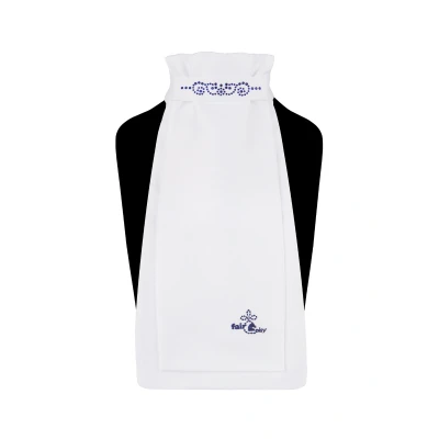 Image de Fair Play Plastron Andrea Chic blanc/marine L