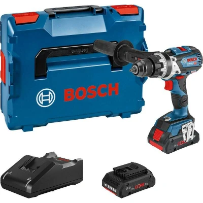 Afbeelding van Bosch Professional GSB 18V 110 C Accu klopboor/schroefmachine 2 snelheden Incl. accus, lader, koffer