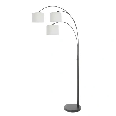 Afbeelding van Steinhauer vloerlamp Sparkled light zwart metaal 3825ZW