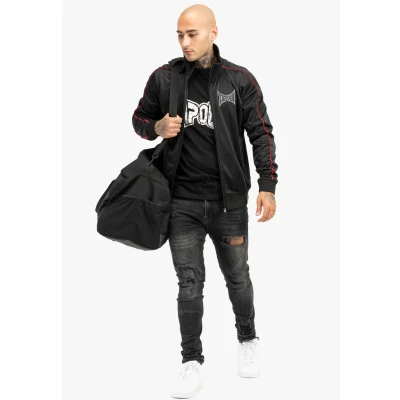 Afbeelding van Tapout Trainingsvest, Heren, Maat: 3XL, Black grey red