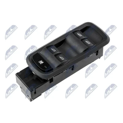 Afbeelding van NTY EWS FR 017 Schakelaar, raamopener Links voor FORD: FIESTA 6