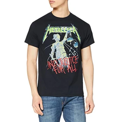 Afbeelding van Metallica And Justice For All (Original) Heren T shirt M Zwart