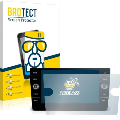 Afbeelding van BROTECT Screenprotector voor Volkswagen Touran 2017 Discover Media 8&quot; 2019 Folie Beschermfolie Beschermglas transparant