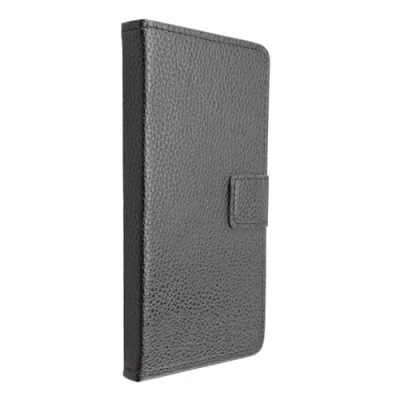 Afbeelding van Hoesje voor Doro 8035, Bookstyle Case schokbestendige beschermhoes smartphone (zwarte hoes)