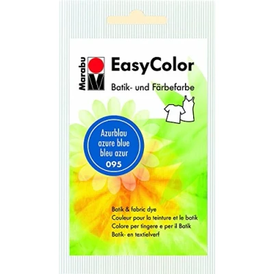 Afbeelding van Marabu 095 Easy Color kleurstof voor kleding, 25 g, blauw