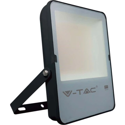 Afbeelding van V TAC VT 302 Zwarte LED Schijnwerpers 137lm/w Samsung IP65 200W 27350 Lumen 4000K 5 Jaar