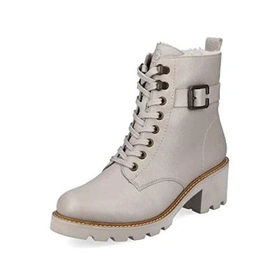 Afbeelding van Remonte Snowboots crema bianco, Dames, Maat: 39, bianco Leer