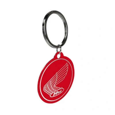 Afbeelding van Sleutelhanger Rond Honda Logo Red
