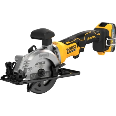 Afbeelding van DeWALT DCS571E1T Accu Ultra Compact Cirkelzaag 115mm 18V XR 1.7Ah POWERSTACK in TSTAK