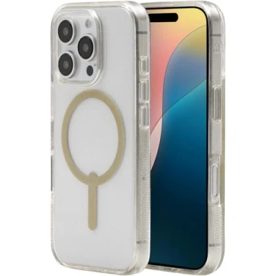 Afbeelding van ZAGG Milan Snap Mag iPhone 16 Pro Hoesje gold glitter