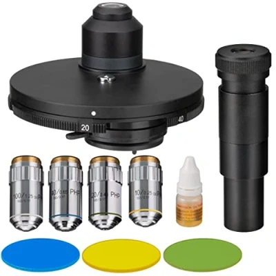 Afbeelding van Bresser Optik Phasenkontrastsatz Science 5942750 Fase contrast condensor Geschikt voor merk (microscoop)