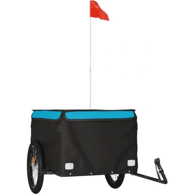 Afbeelding van Fietskar 45 Kg Ijzer Zwart En Blauw