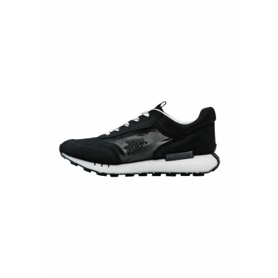 Afbeelding van Desigual Transparency Running Sneakers laag, Dames, Maat: 36, Black Kunststof