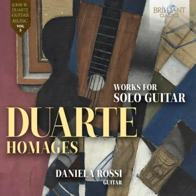 Afbeelding van Daniela Rossi Duarte: Homages, Works For Guitar Solo (CD)