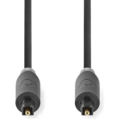 Afbeelding van Nedis Optische Kabel 1 Meter Grijs