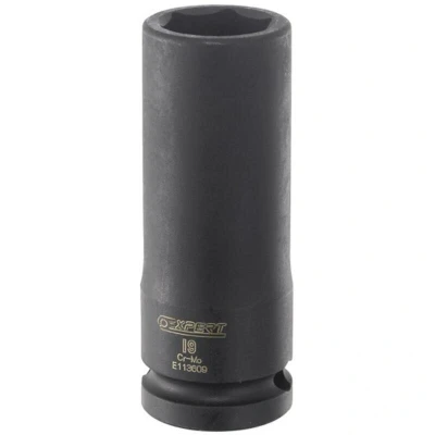 Image de EXPERT E113608 capuchon à percussion long 1/2&quot; métrique hexagonal 18 mm