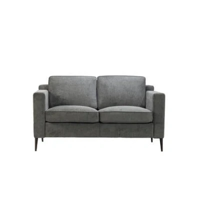 Afbeelding van Bronx71® Scandinavische bank 2 zits Orlando stof gemêleerd antraciet