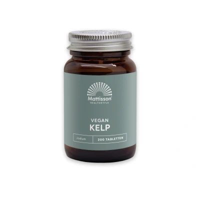 Afbeelding van Mattisson Kelp Algen extract met Jodium 75mg 200 tabletten