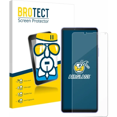 Afbeelding van BROTECT Screenprotector voor Sony Xperia 10 IV Folie Beschermfolie Beschermglas transparant