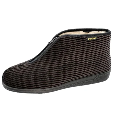Afbeelding van Fischer Heren bruin pantoffels &amp; slippers maat 44