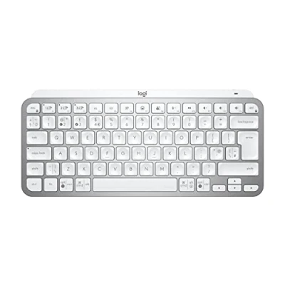 Afbeelding van Logitech MX Keys Draadloos mini toetsenbord voor bedrijven, compact, Logi Bolt Technology, achtergrondverlichting, oplaadbaar, wereldwijd gecertificeerd, Windows/Mac/Chrome/Linux, Engels QWERTY,