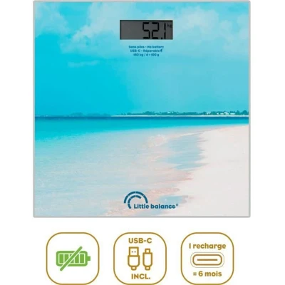 Afbeelding van Weegschaal LITTLE BALANCE USB C Caribisch gebied