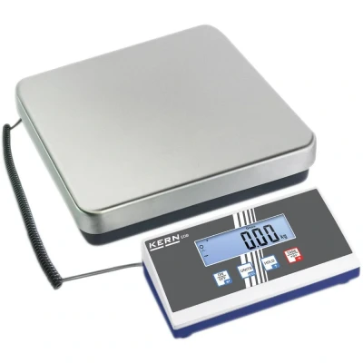 Afbeelding van Kern EOB 35K10 Pakketweegschaal Weegbereik (max.) 35 kg Resolutie 10 g werkt op het lichtnet, batterijen Zilver