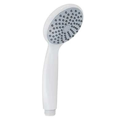 Afbeelding van Gedy Wit, G Easy 03, handdouche met 1 straal, ABS appel afwerking, R&amp;S design, zandbestendige douchefilter inbegrepen, uniek