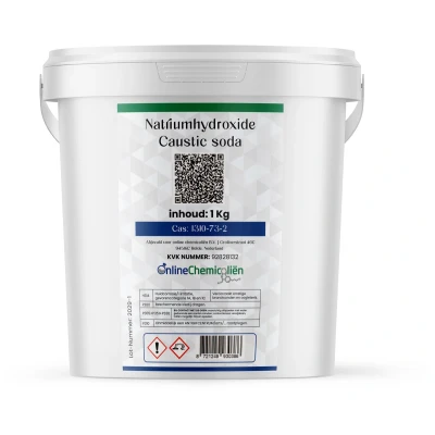 Afbeelding van Online chemicaliën Natriumhydroxide 1 kg bijtende soda voor ontstopping Spoelbakontstopper Multifunctionele ontstopper Koop het maken van zeep