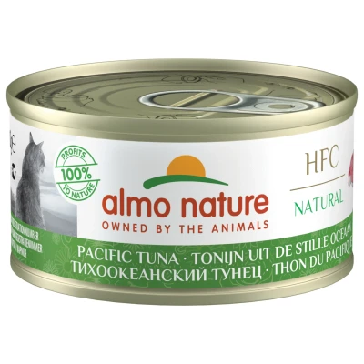 Afbeelding van Almo Nature HFC Natural Kattenvoer Pacific Tonijn 70 gr