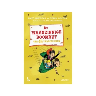 Afbeelding van De waanzinnige boomhut van 65 verdiepingen paperback