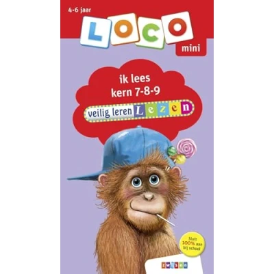 Afbeelding van Uitgeverij zwijsen loco mini veilig leren lezen ik lees kern 7 8 9