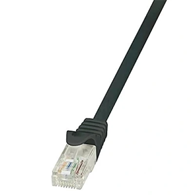 Image de LogiLink EconLine Câble réseau Cat6 U/UTP AWG24 1 m Noir