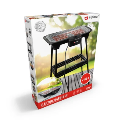 Afbeelding van Bbq Elektrisch 2 In 1 2000W