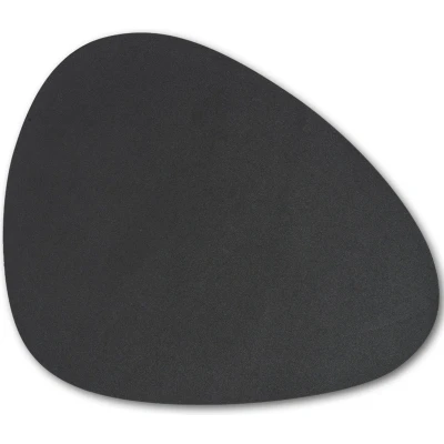 Afbeelding van Zeller placemats lederlook 1x 34 x 42 cm zwart