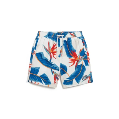 Afbeelding van Superdry Hawaiian Print 17 Zwemshort Heren Maat XXL