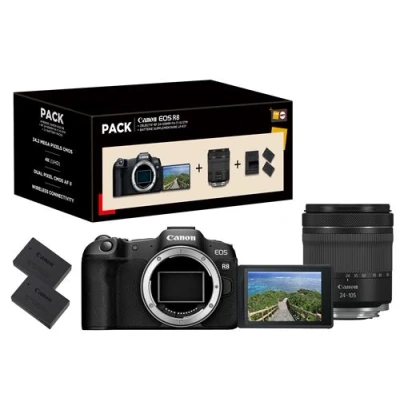 Image de Canon Eos R8 + 24 105 Is Stm Pack