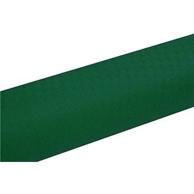 Afbeelding van Pro tafelkleed, ref. 800618l, doos van 16 wegwerptafelkleden gemaakt versierd papier, unieke, esthetische en diepe versiering, rol 6 m lang 1,20 breed, kleur: vijgengroen, in Frankrijk