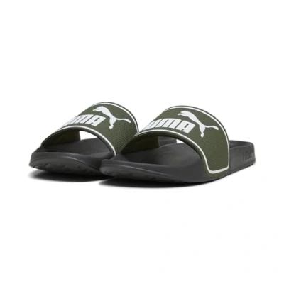 Afbeelding van Puma Leadcat Badslippers, Maat: 40.5, Myrtle white black Kunststof
