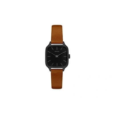 Afbeelding van Komono Polshorloge Kate Black Cognac W4250 Zwart ⌀ 29 mm Dames
