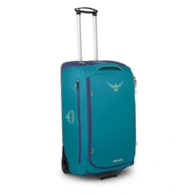 Afbeelding van Osprey Daylite Wheeled Duffel 85 blue spikemoss/alkaline Zachte koffer